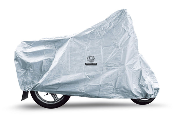 Housse de moto étanche universelle avec différentes tailles élastiques grises acquista