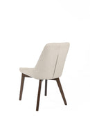 Set 4 Sedie 62x49,5xH87 cm in Tessuto Vera Beige