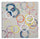 Peinture sur Toile Cercles Flottants 80x3x80 cm en Bois et Toile