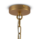 Lampada pendente House in Metallo Bowi Oro