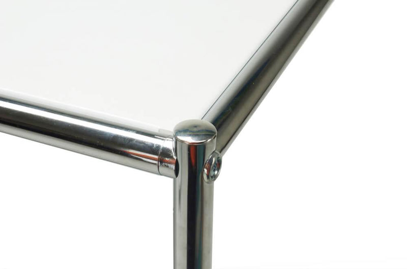 Scaffale Libreria in Acciaio Cromato 3 Ripiani Bianchi Tosini E-408080W