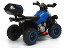 Mini Quad Elettrico per Bambini 6V Kid Go Deluxe Blu
