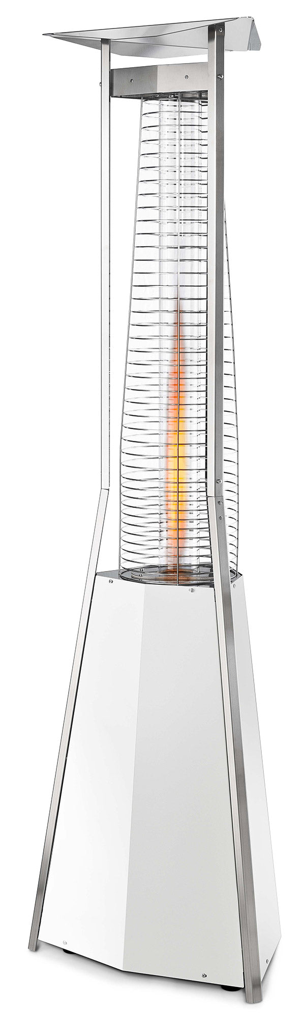 acquista Réchaud d'extérieur champignon à gaz GPL 10 kW Kaliente Siabs Blanc