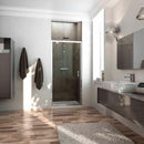 Porta Parete Doccia 1 Anta Battente In Cristallo Trasparente 6mm H185 Fosterberg Koge Varie Misure