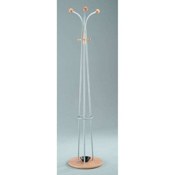 online Cintre en Acier et Fumer Aron Silver/Bois de Hêtre