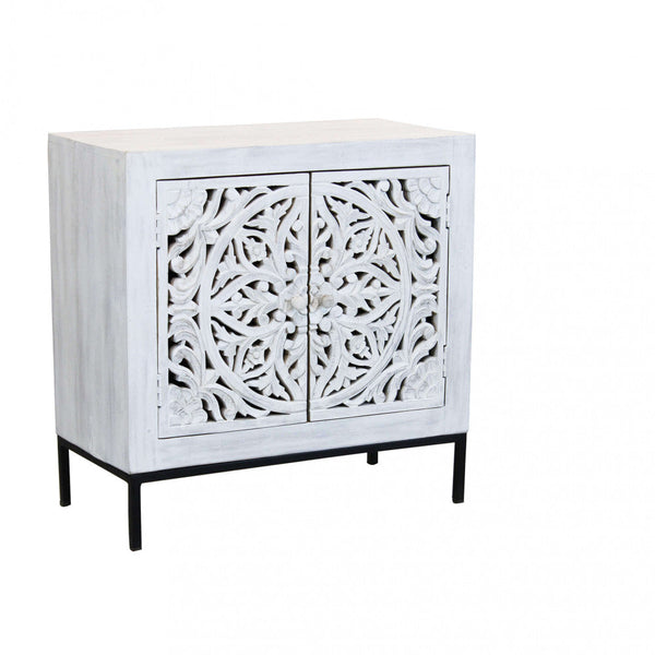 Armoire Cornell 80x40x80 h cm en bois brun sconto