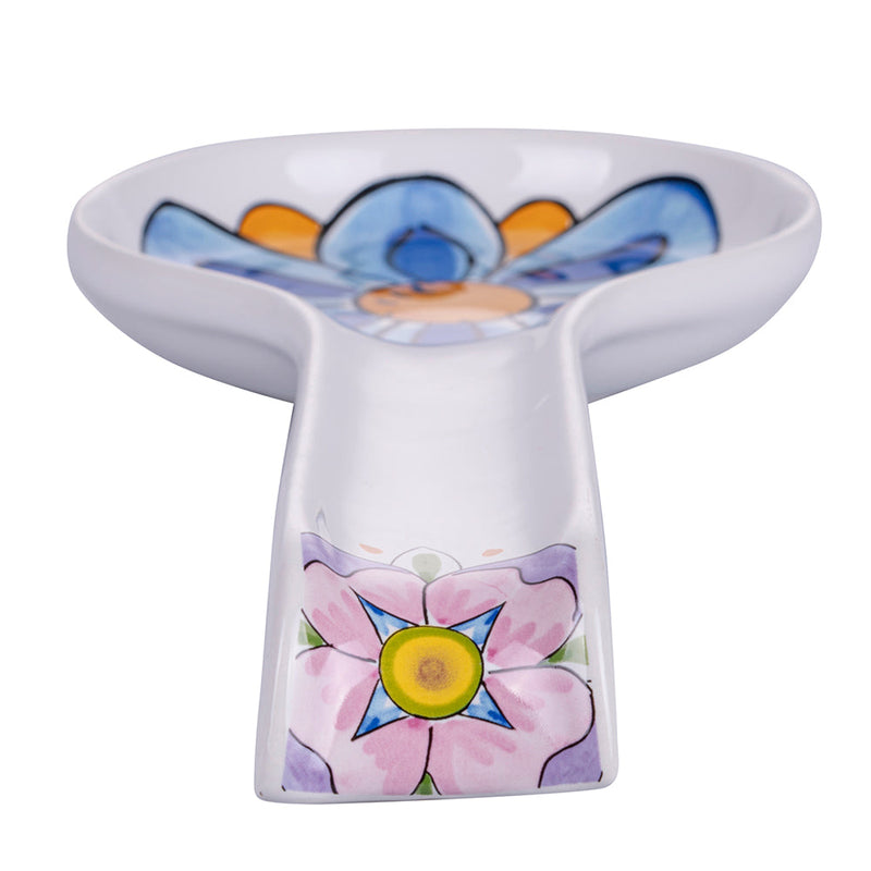 Poggiamestolo 27,8x12,4x3,5 cm  in Ceramica VdE Tivoli 1996 Infinito Elba