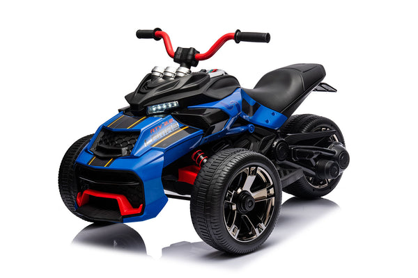 sconto Mini Quad Elettrico per Bambini 3 Ruote 12V ATV 3.0 Blu