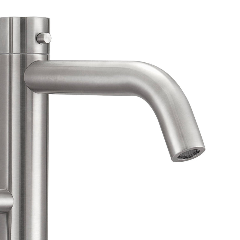 Fontana da Giardino 96,5x33x6 cm con Miscelatore e Doccetta Sined  Oristano Inox