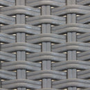 Sedia da Giardino Virginia 47x59x86 h cm in Wicker Taupe