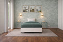 Letto Singolo Contenitore Imbottito Similpelle Bianco BoxMax Varie Misure