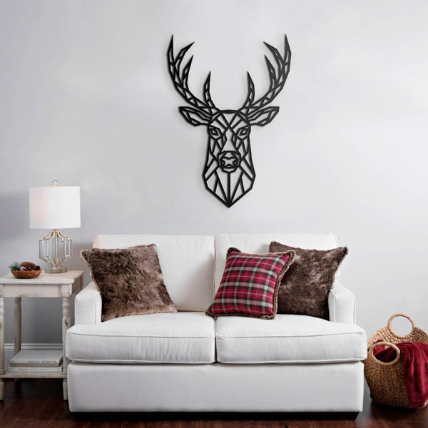 Cornice decorativa 62x87 cm cervo nero acquista