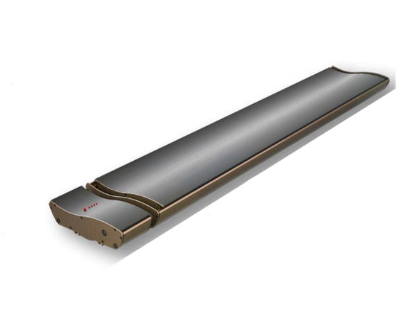 prezzo Radiateur de Plafond Electrique Infrarouge en Aluminium 1000W Jessen Noir