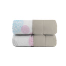 Trapunta Invernale Stampata in Microfibra 200gr Double Face Molecole Varie Misure