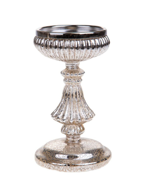 online Porta Candele Decorativo 8 Led in Vetro