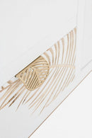 Credenza 2 Ante 4 Cassetti Folium in Legno