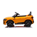 Macchina Elettrica per Bambini 12V Licenza Ufficiale Audi SQ8 E-Tron con Telecomando e Sedile Pelle Giallo