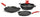 Batterie de cuisine 4 pièces en aluminium moulé antiadhésif Olympia Love