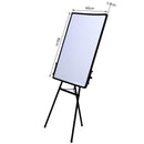 Lavagna Magnetica in Alluminio con Treppiede 60x90x1.8 cm 