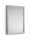 Specchio da Parete 55x70x2 cm in Plastica Alessia Argento