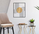 Pannello da Muro Sunshine 2 40,5x1,5x50,5 cm in Ferro 