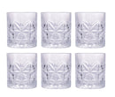Set 6 Bicchieri Acqua Glace Chic in Vetro VdE Tivoli 1996 Trasparente