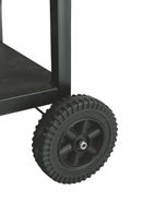 Barbecue a Carbone Carbonella Rettangolare 108x70x100 cm Soriani Sun-Day Nero