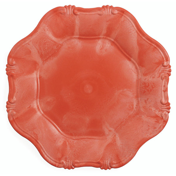 Lot de 6 sets de table en plastique Ø 34,5 cm VdE Tivoli 1996 Hippie Festonné Orange online