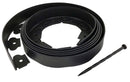 Bordo Flessibile per Aiuole 10m con Picchetti Nero