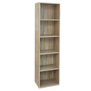 Libreria 5 Ripiani 40x30x172 cm in Legno