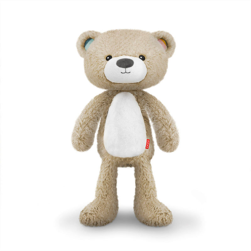 Orsacchiotto di Peluche Multifunzione Allenatore del Sonno 16x40x12 cm con Luce e Suoni Beige