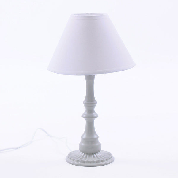 acquista Lampada da Tavolo Ø20xH33 cm in Metallo Grigio