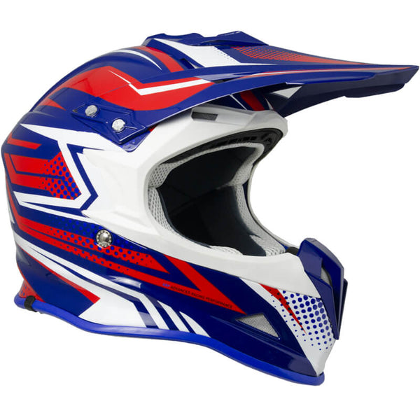 Casque Intégral pour Moto Cross avec Visière CGM Freeway 601S Rouge acquista