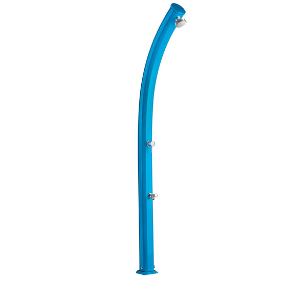 sconto Doccia Solare da Giardino 25L Miscelatore e Lavapiedi Arkema Jolly Blu