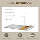 Specchio ad Arco da Parete 62x2,5x110 cm Cornice in Metallo Nero