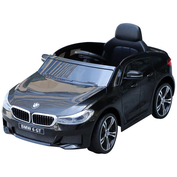 sconto Voiture électrique pour enfants 6V BMW 6GT Noir