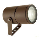 Faro Faretto Cilindrico 9W a Led Cob Colore Marrone per Esterno Linea Moon Sovil