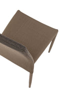 Set di 4 Sedie in Tessuto 93x52x45cm TFT DC Marrone Tessuto