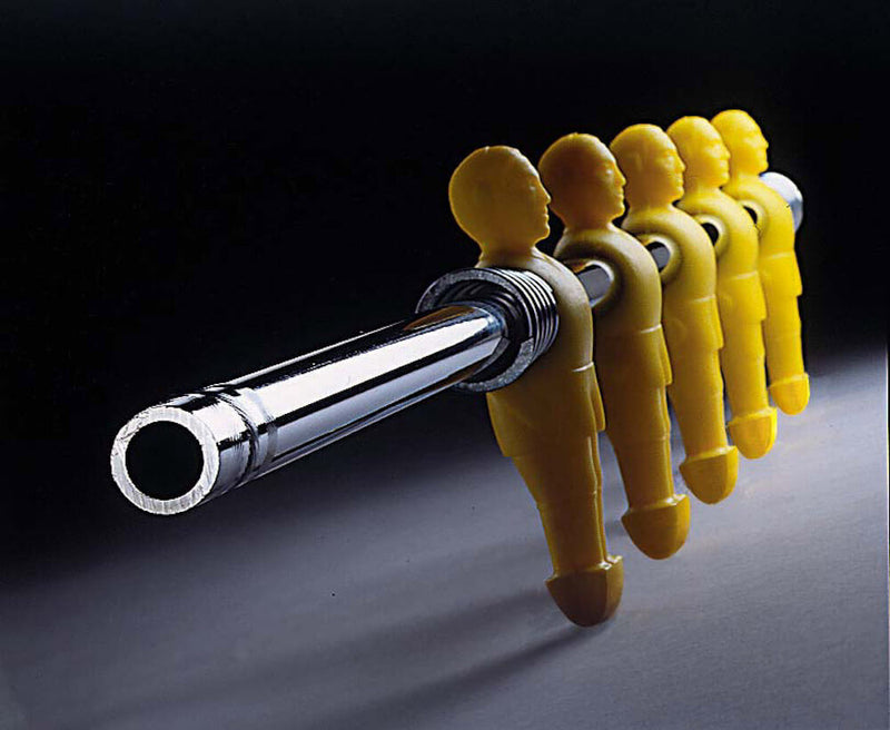 Calciobalilla in Mdf Rosso con Aste Rientranti Garlando G-500 Weatherproof