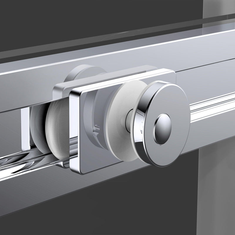 Box Doccia 3 Lati 1 Anta Scorrevole in Cristallo Trasparente 8mm H200 Bonussi Eliane