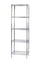 Etagère 5 étagères 60x45x200 cm en métal chromé Tosini