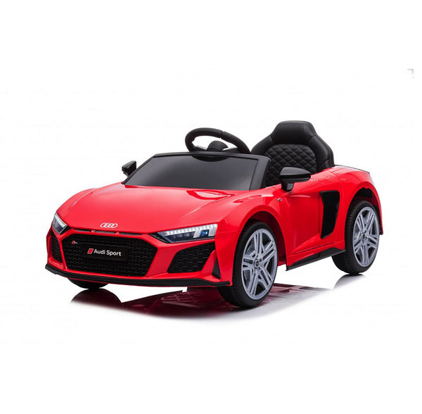 prezzo Macchina Elettrica per Bambini 12V Licenza Ufficiale Audi R8 New Spyder con Telecomando e Sedile in pelle Rosso