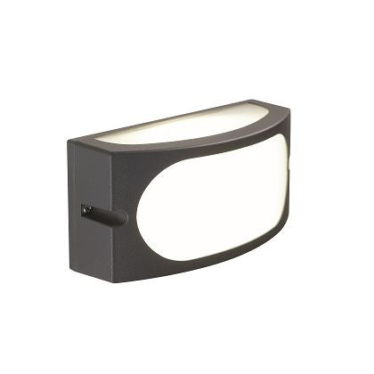 Applique d'extérieur E27 en aluminium Sovil gris prezzo