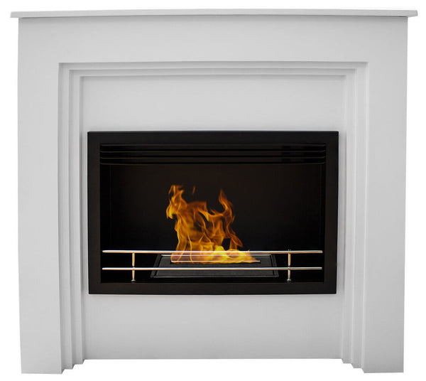 Cheminée Bioéthanol au Sol 96x95 cm Karlsen Conegliano Blanc online