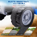 Quad Elettrico per Bambini licenza ufficiale HONDA con Luci LED Clacson e Pedale Blu  