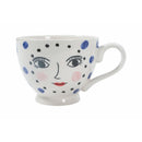 Set 3 Tazze 15x11,5x9 cm in Ceramica VdE Tivoli 1996 Vis a vis