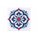 Set 6 Sottobicchieri 10x10x1 cm  in Ceramica VdE Tivoli 1996 Barrio