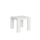 Tavolo Allungabile 90-246x90x77 cm Roxell bianco frassino