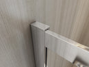 Porta Parete Doccia 2 Ante Scorrevoli in Cristallo Trasparente 6mm H190 Four Varie Misure