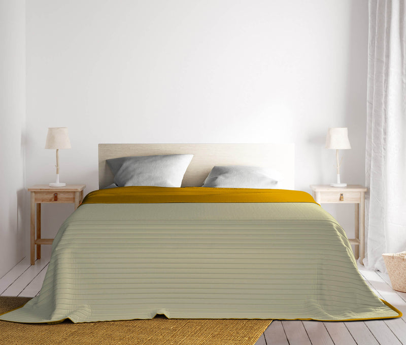 Trapuntino Doubleface 100gr Senape\/Crema Varie Misure